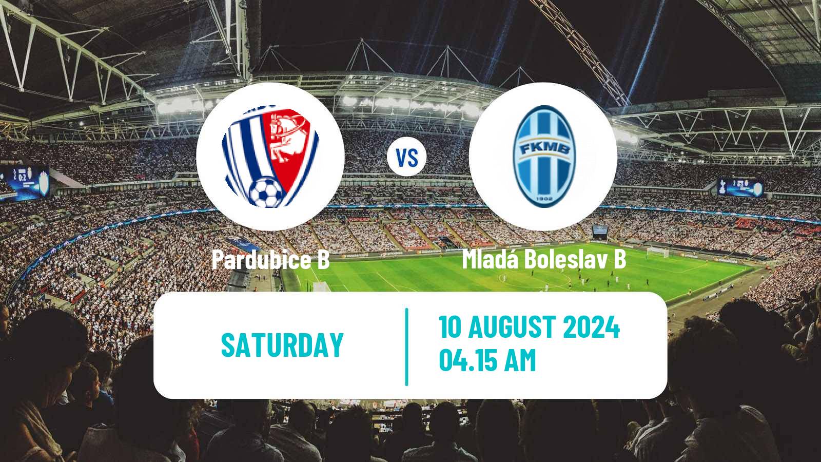 Soccer Czech CFL Group B Pardubice B - Mladá Boleslav B