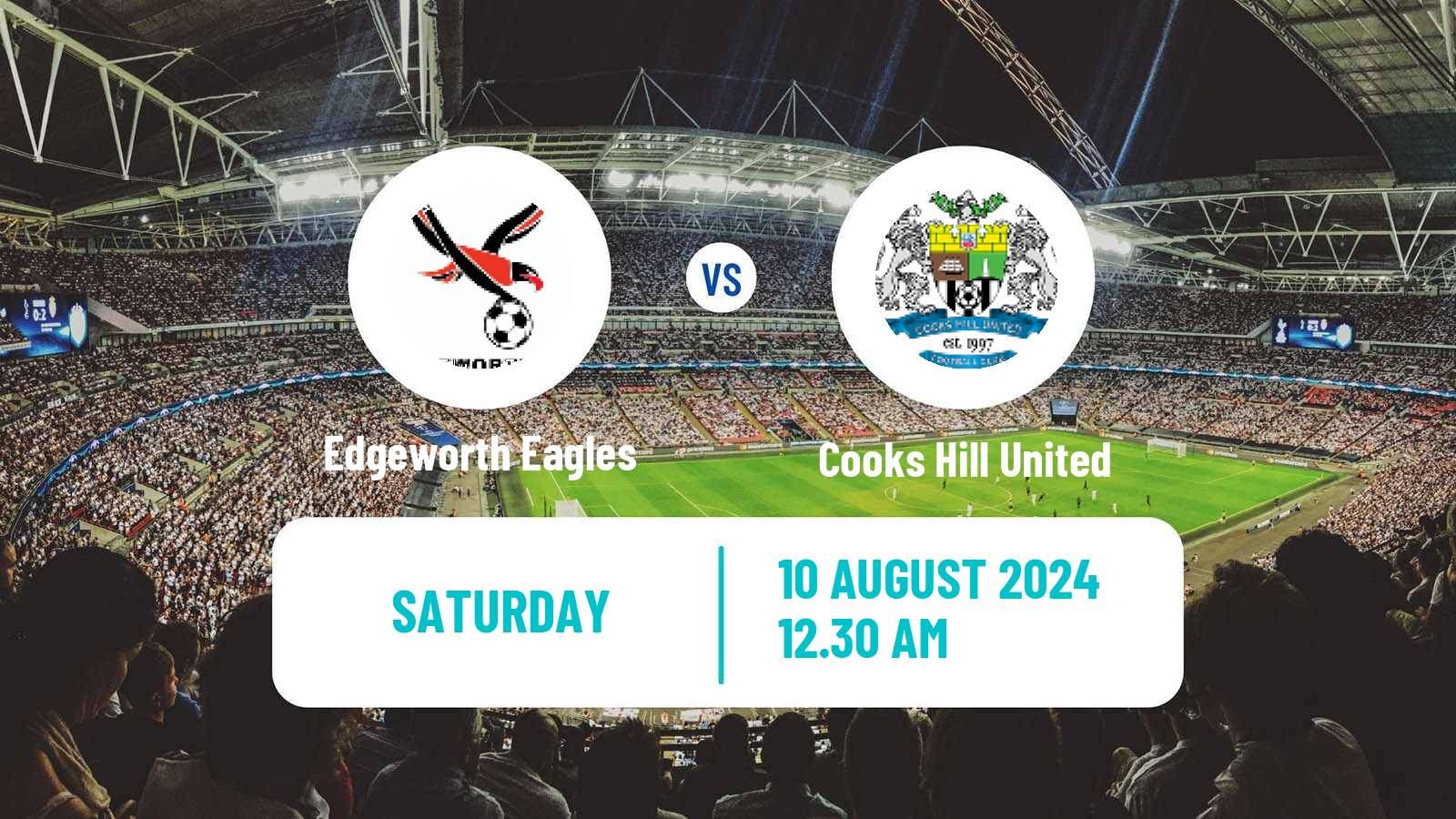 Soccer Australian NPL Northern NSW Edgeworth Eagles - Cooks Hill United