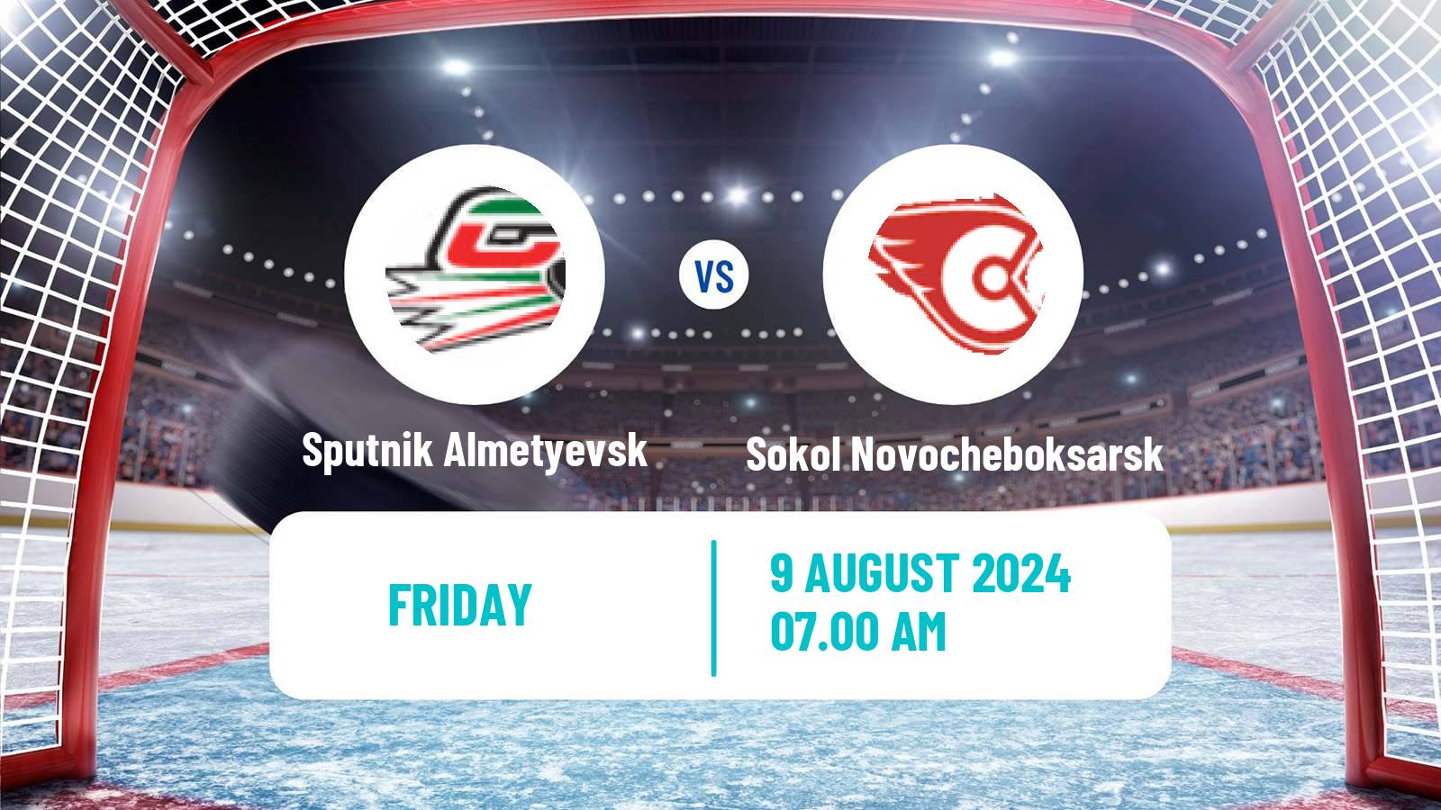 Hockey Club Friendly Ice Hockey Sputnik Almetyevsk - Sokol Novocheboksarsk