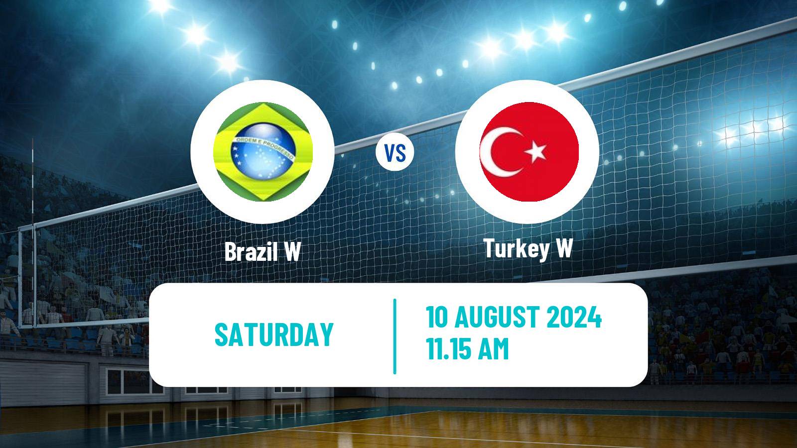 Volleyball Olympic Games - Volleyball Women Brazil W - Turkey W