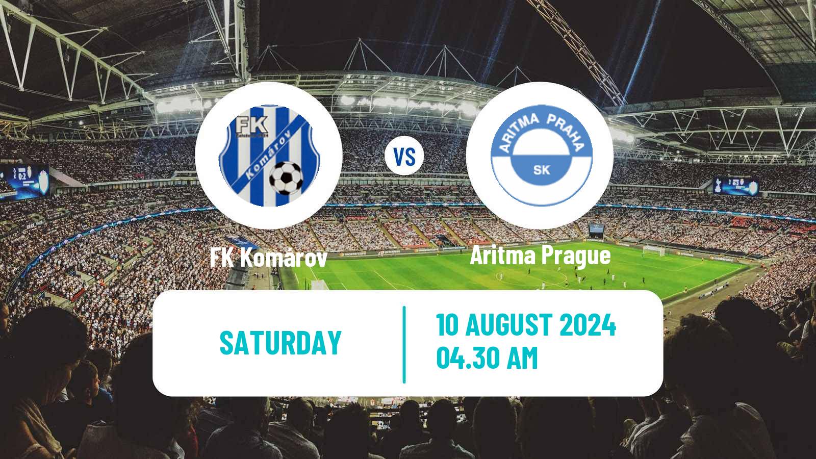 Soccer Czech Division A Komárov - Aritma Prague