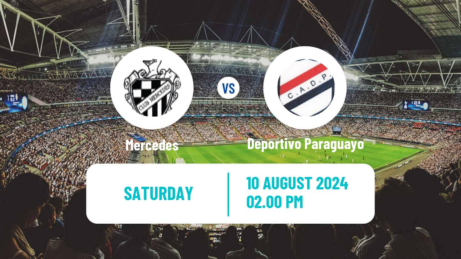 Soccer Argentinian Primera C Mercedes - Deportivo Paraguayo