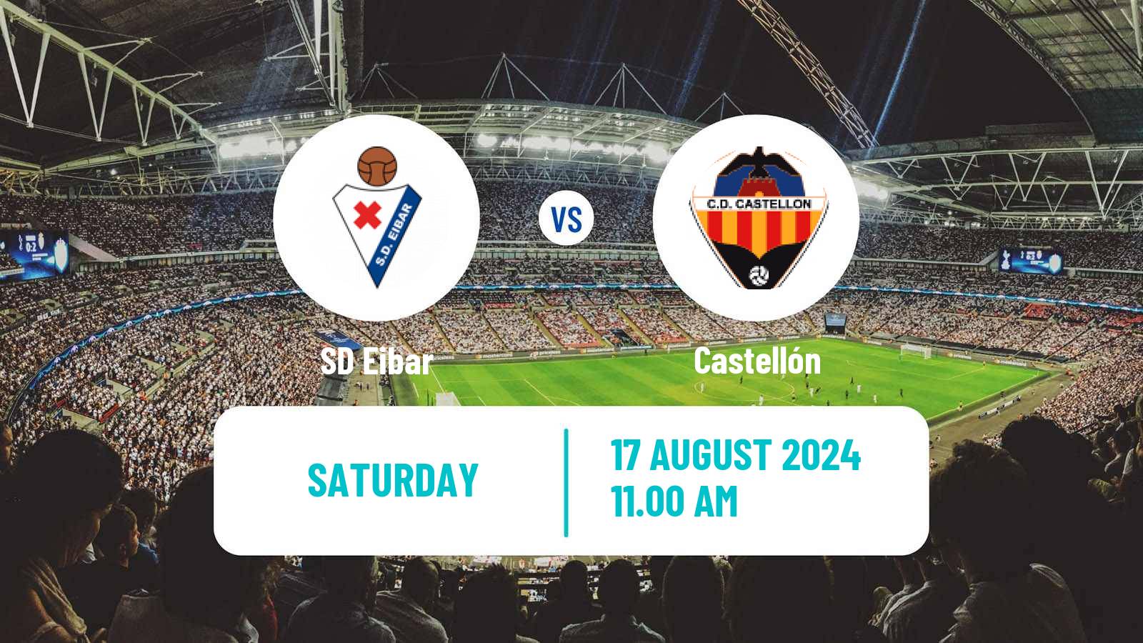 Soccer Spanish LaLiga2 Eibar - Castellón