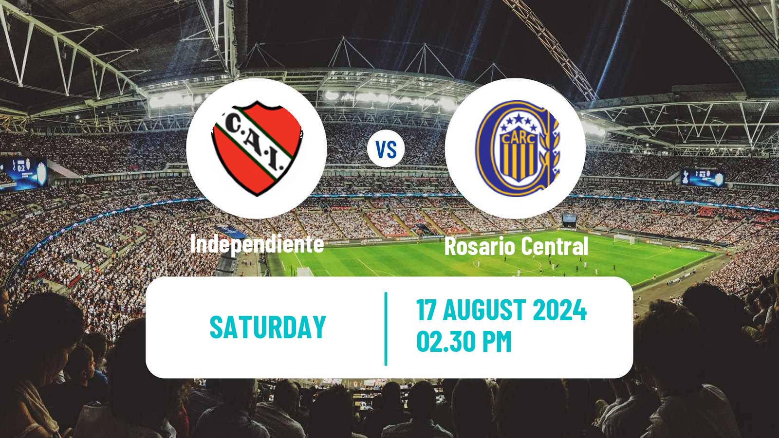 Soccer Argentinian Liga Profesional Independiente - Rosario Central