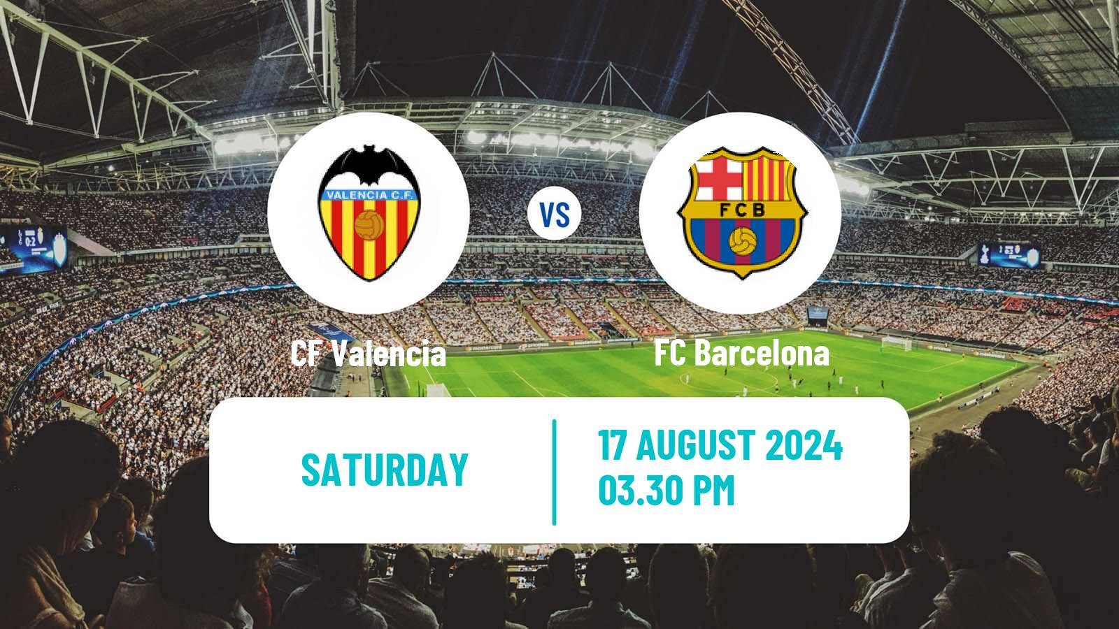 Soccer Spanish LaLiga Valencia - Barcelona