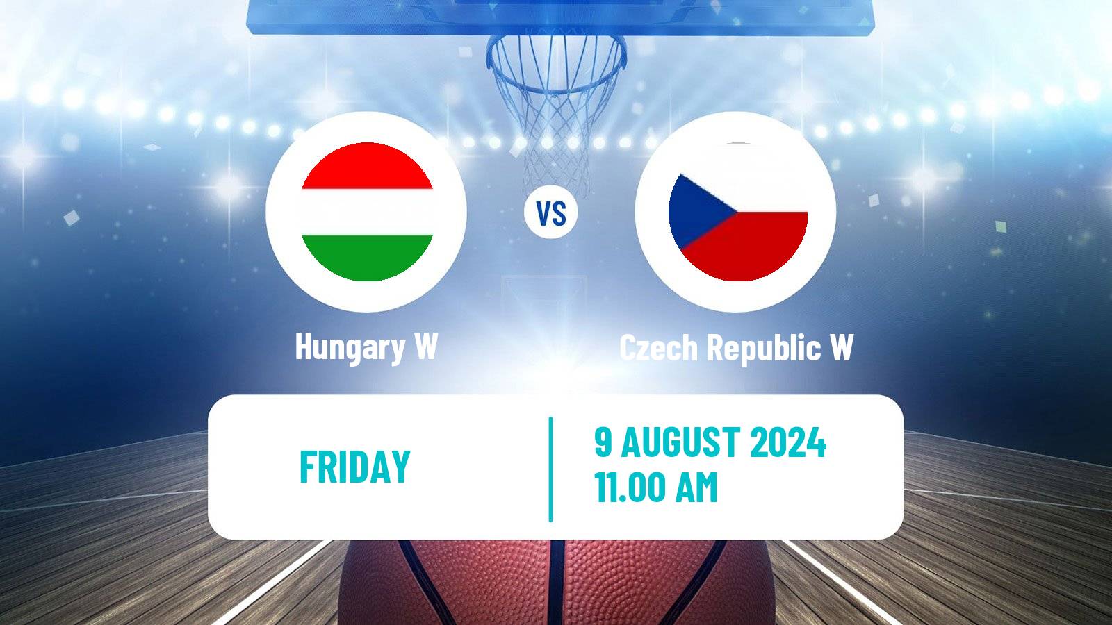 Basketball Friendly International Basketball Women Hungary W - Czech Republic W