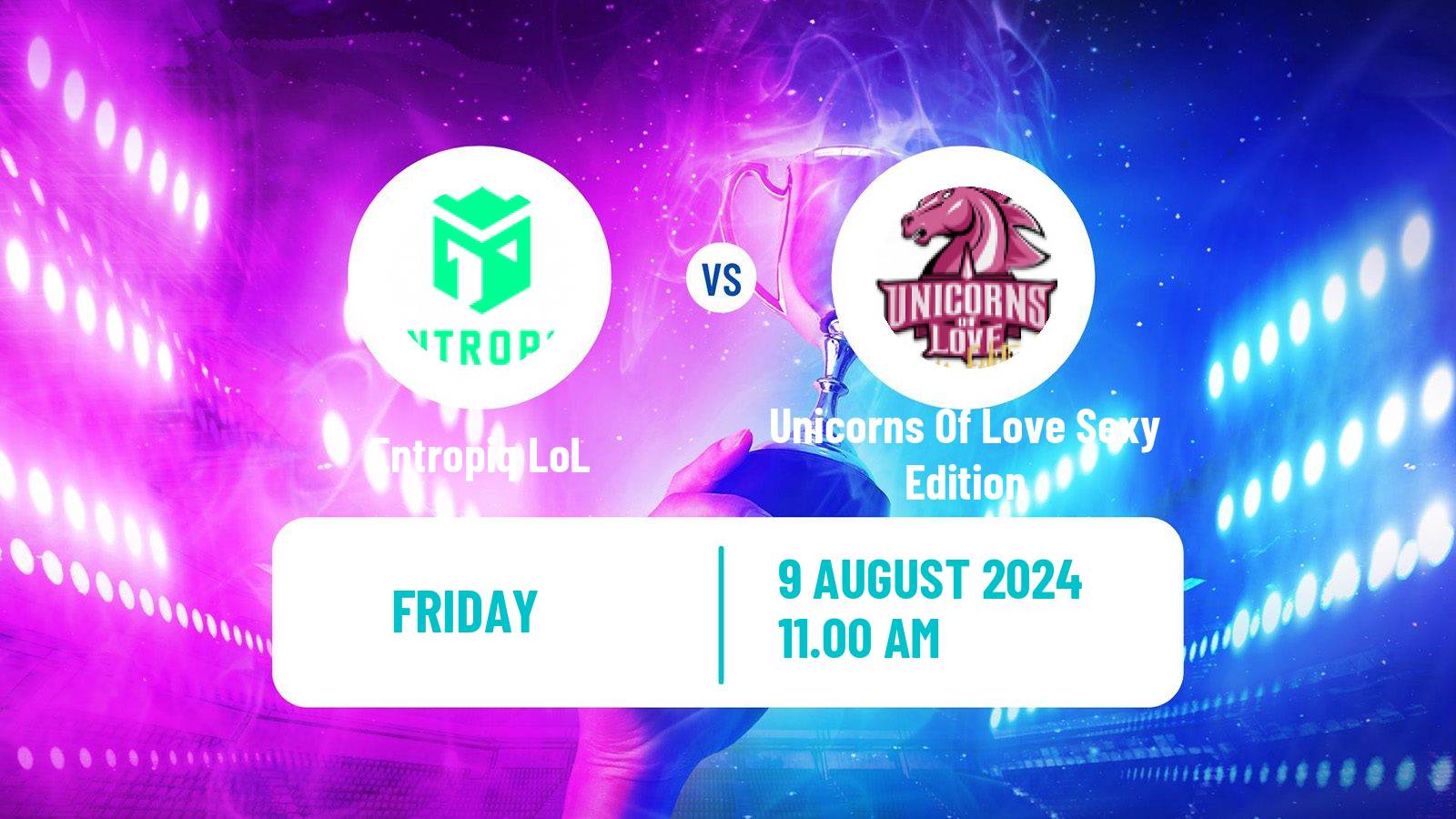 Esports League Of Legends Emea Masters Entropiq - Unicorns Of Love Sexy Edition