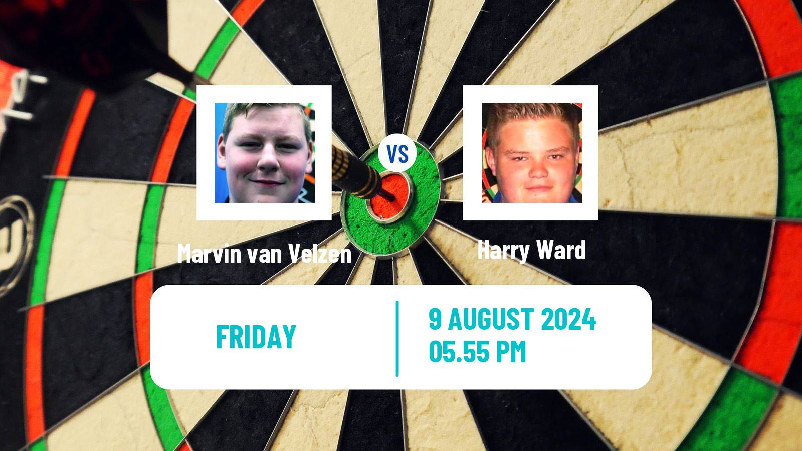 Darts Modus Super Series Marvin van Velzen - Harry Ward