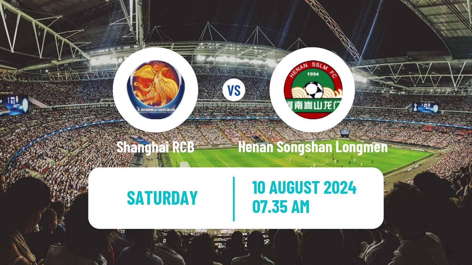 Soccer Chinese Super League Women Shanghai RCB - Henan Songshan Longmen