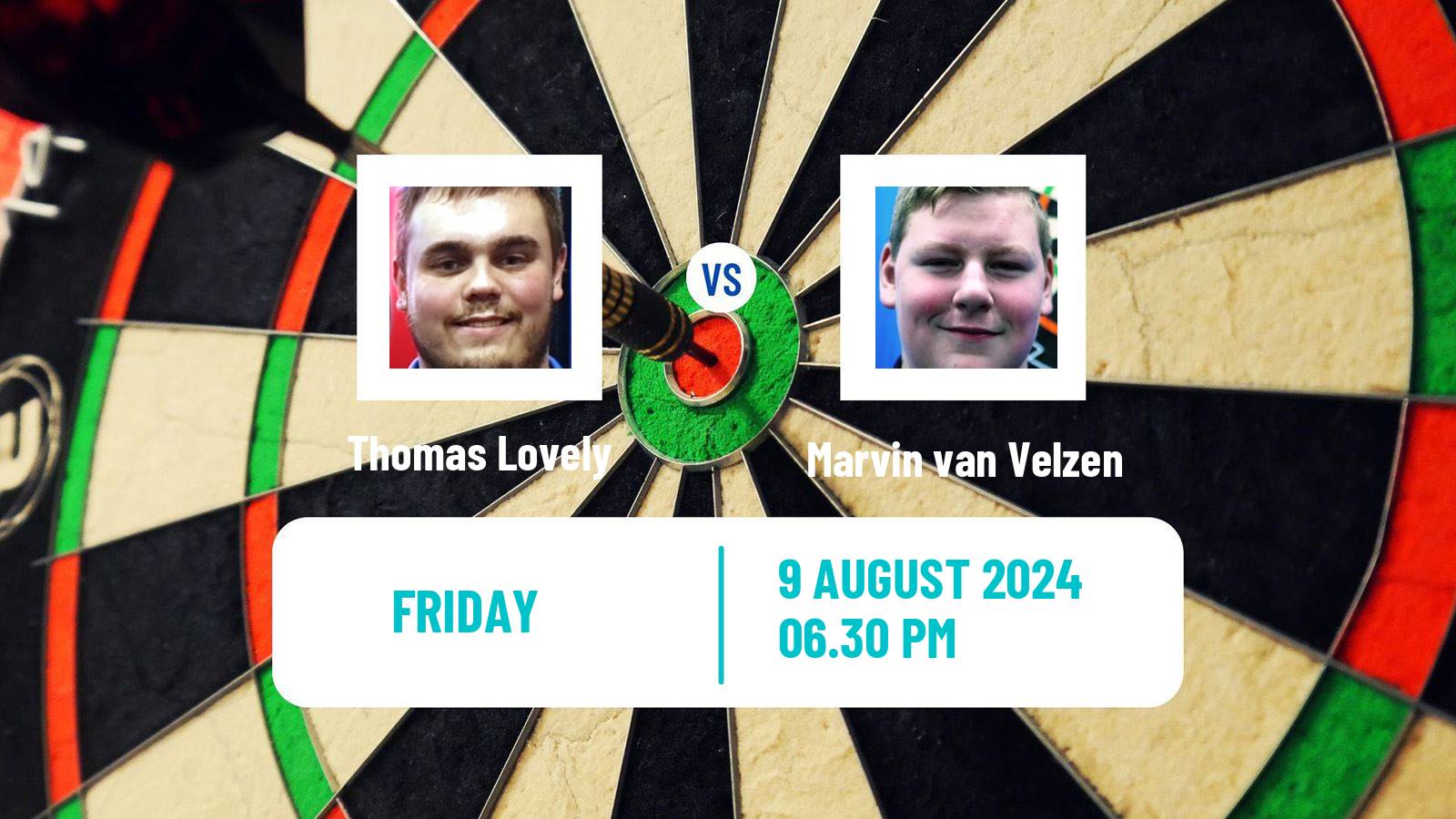 Darts Modus Super Series Thomas Lovely - Marvin van Velzen