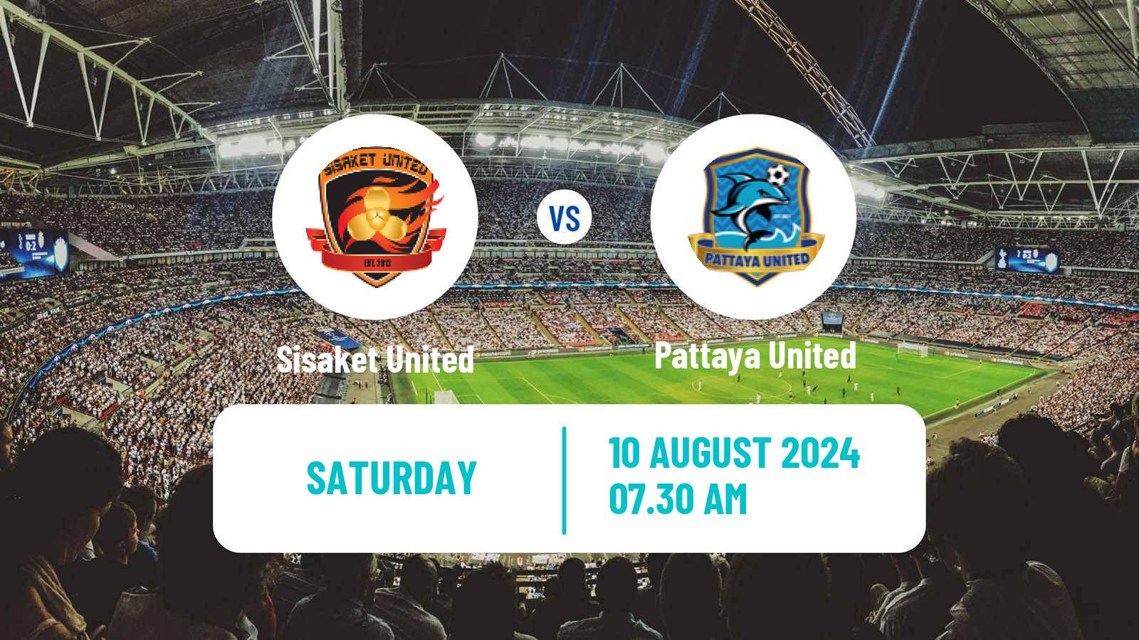 Soccer Thai League 2 Sisaket United - Pattaya United