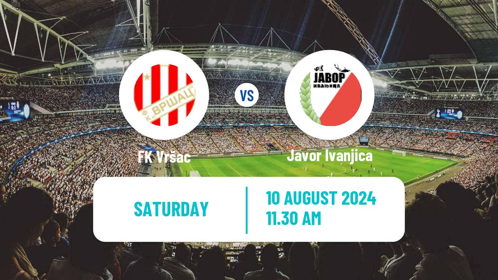 Soccer Serbian Prva Liga Vršac - Javor Ivanjica