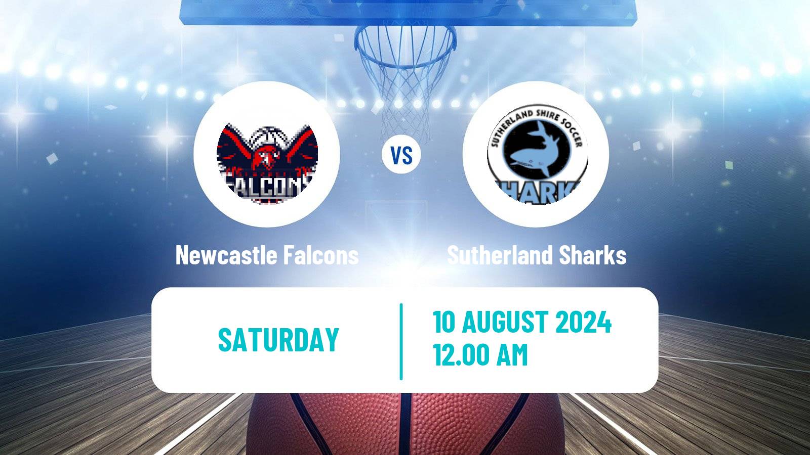 Basketball Australian NBL1 East Women Newcastle Falcons - Sutherland Sharks