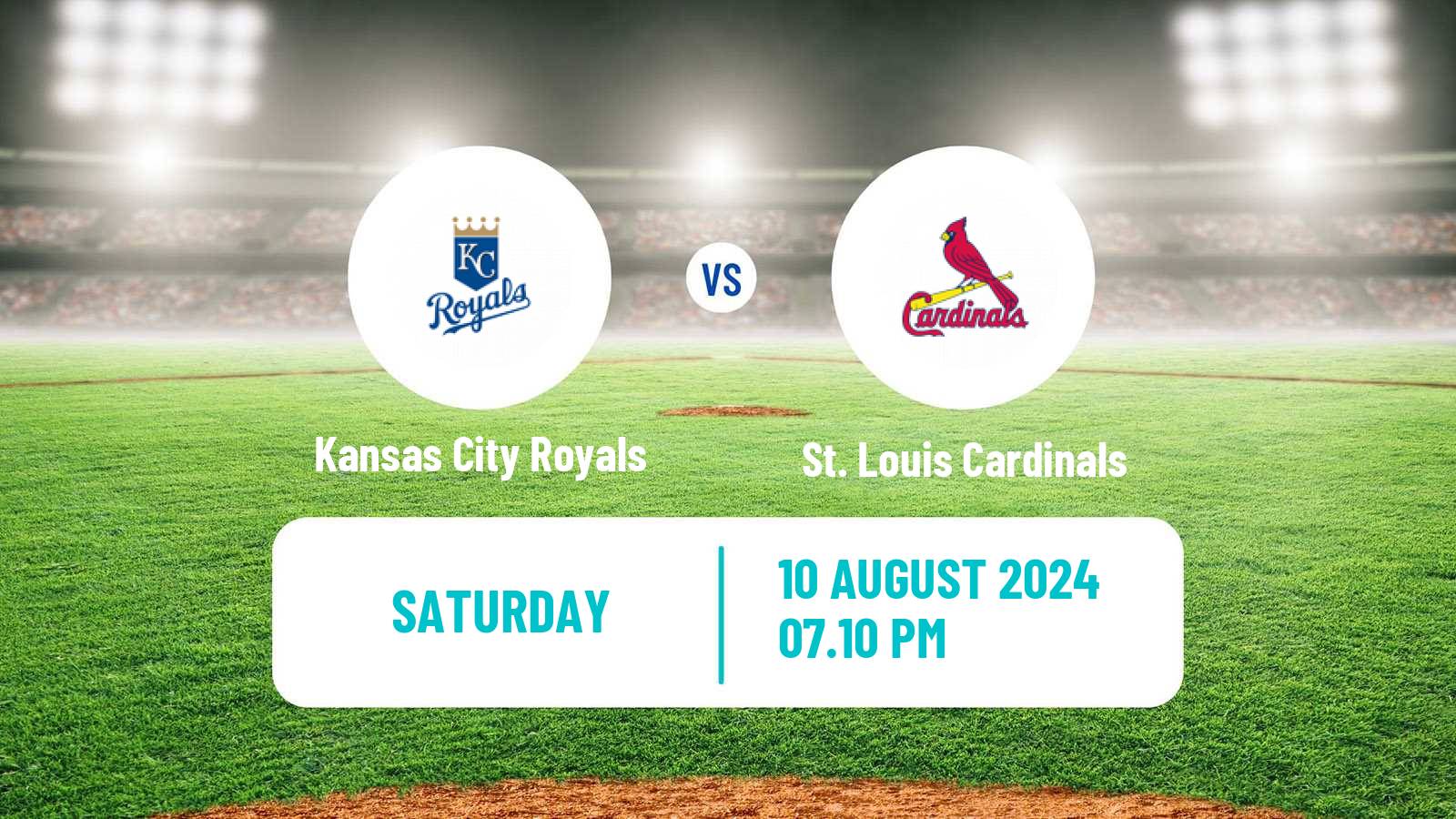 Baseball MLB Kansas City Royals - St. Louis Cardinals