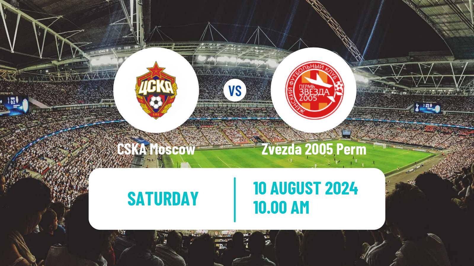 Soccer Russian Supreme Division Women CSKA Moscow - Zvezda 2005 Perm