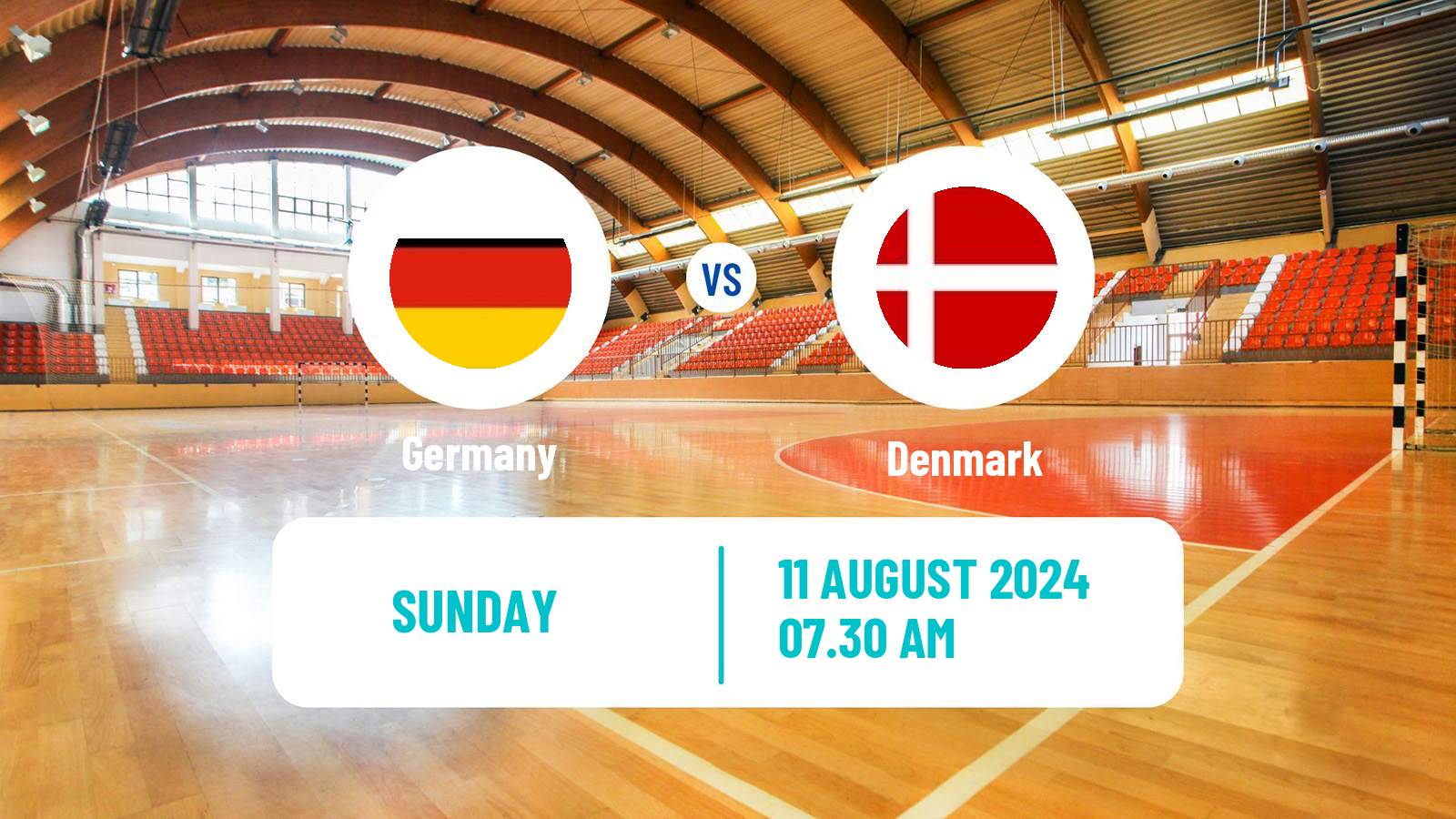 Handball Olympic Games - Handball Germany - Denmark