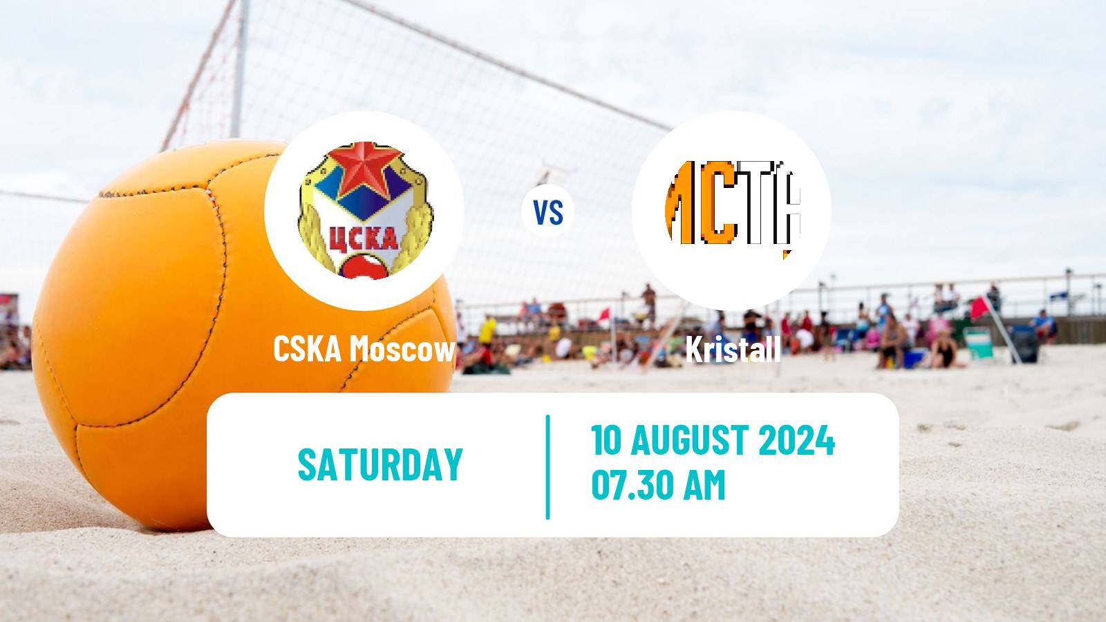 Beach soccer Superliga CSKA Moscow - Kristall