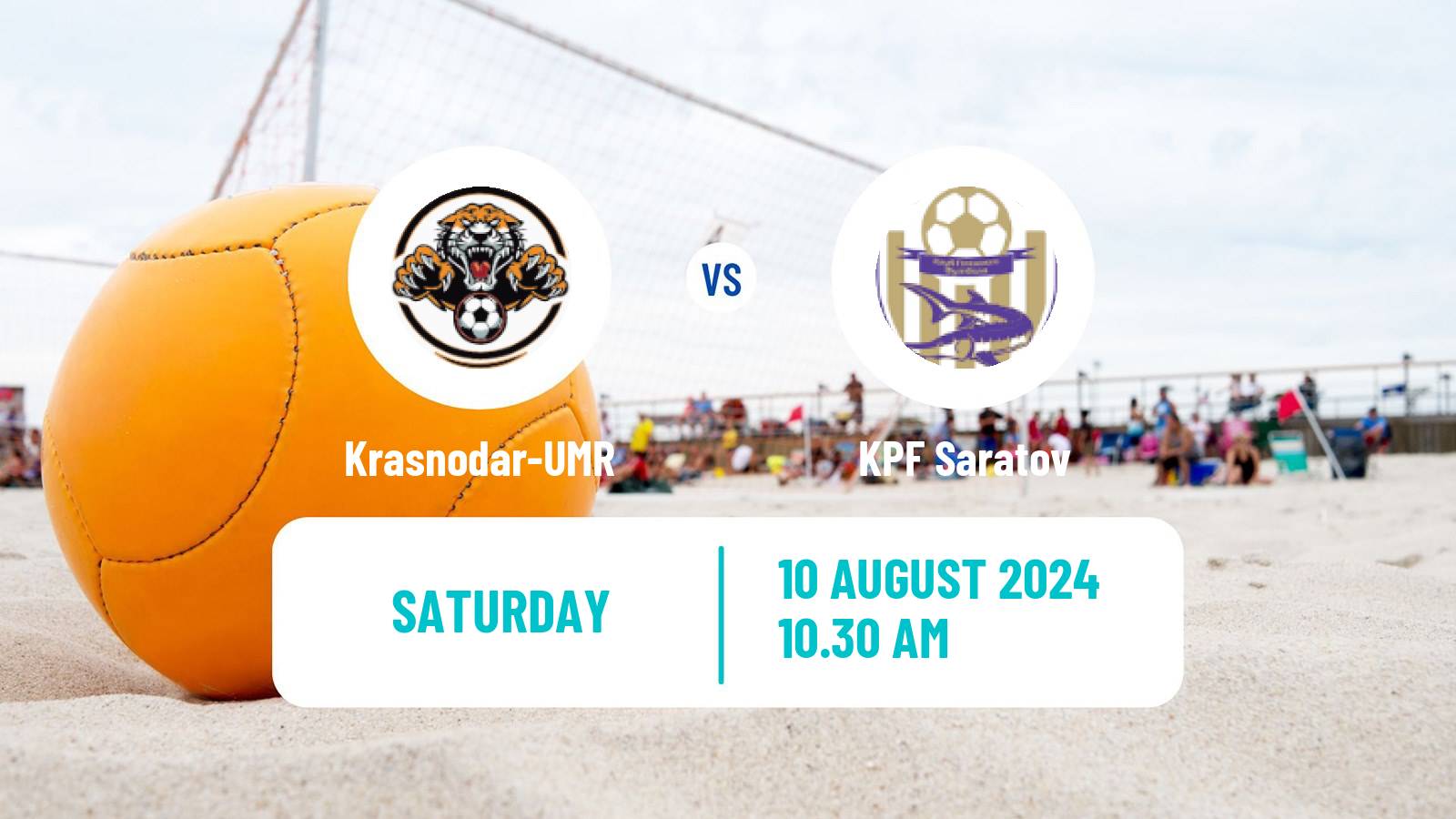 Beach soccer Superliga Krasnodar-UMR - KPF Saratov