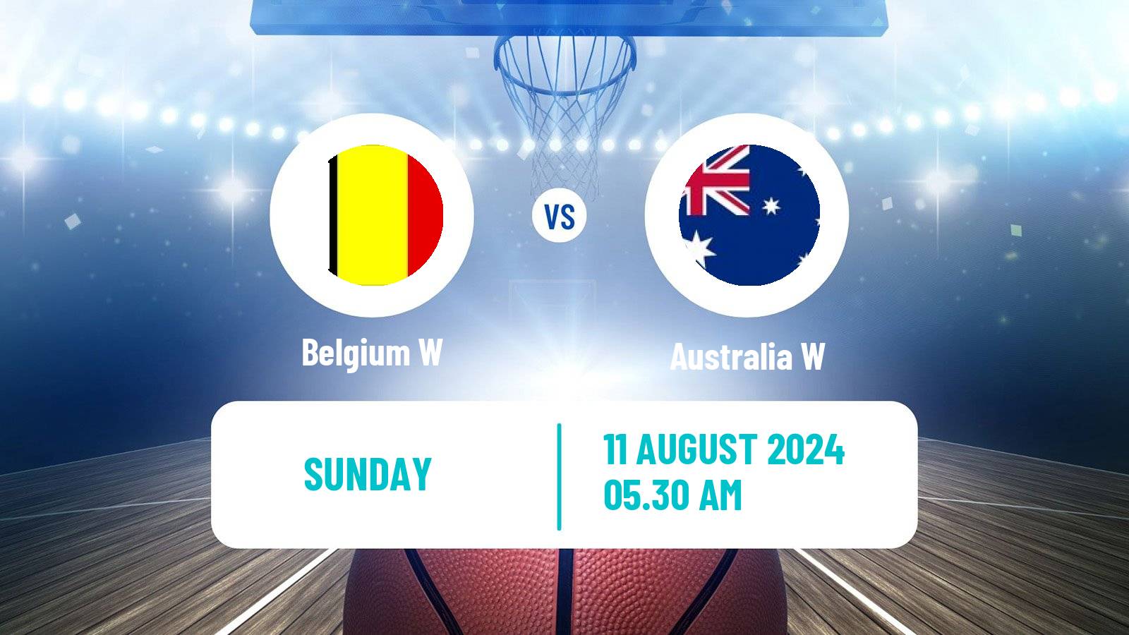 Basketball Olympic Games - Basketball Women Belgium W - Australia W