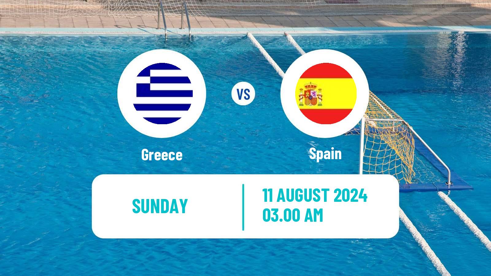 Water polo Olympic Games - Water polo Greece - Spain