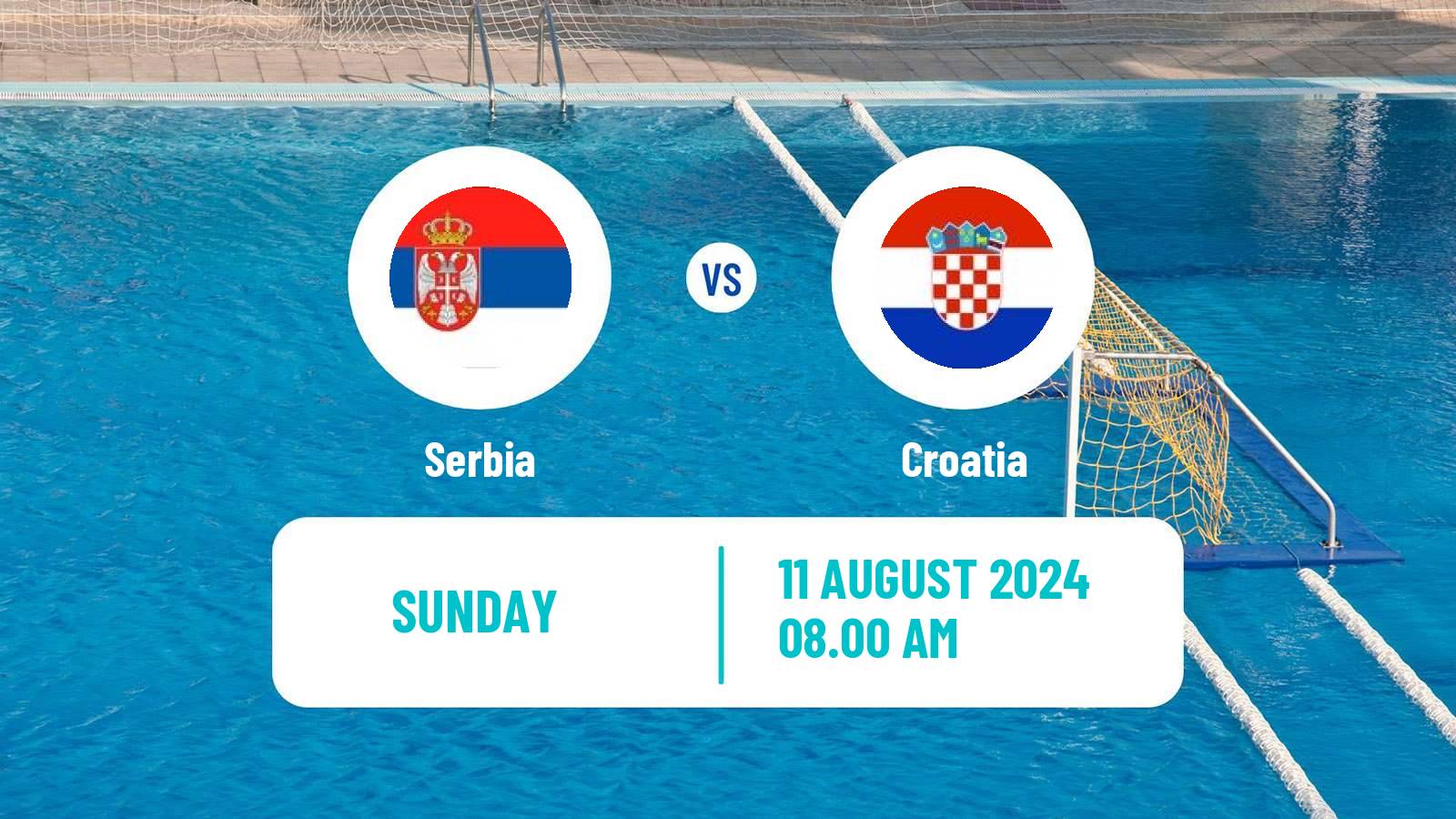 Water polo Olympic Games - Water polo Serbia - Croatia