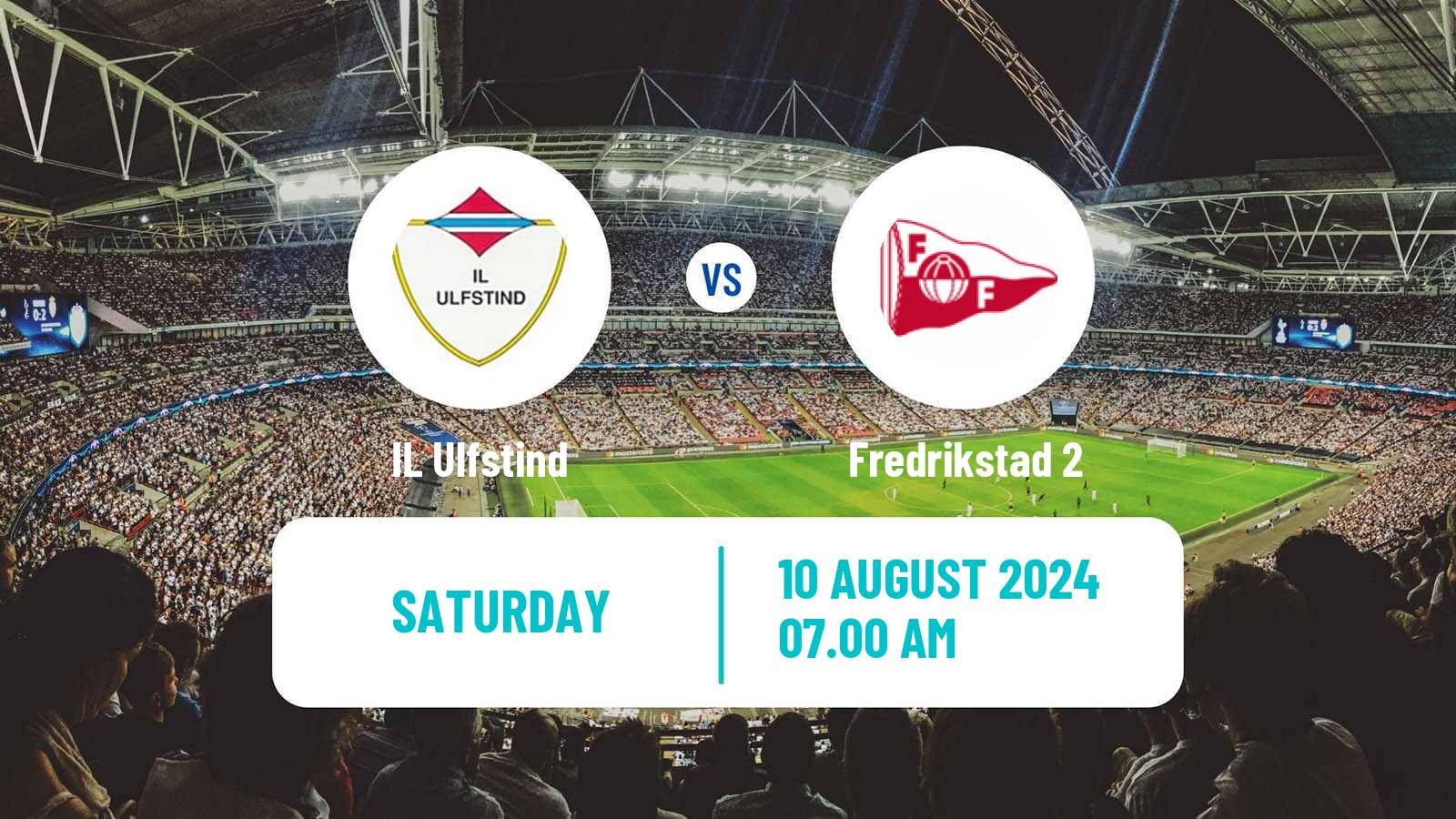 Soccer Norwegian Division 3 - Group 6 Ulfstind - Fredrikstad 2