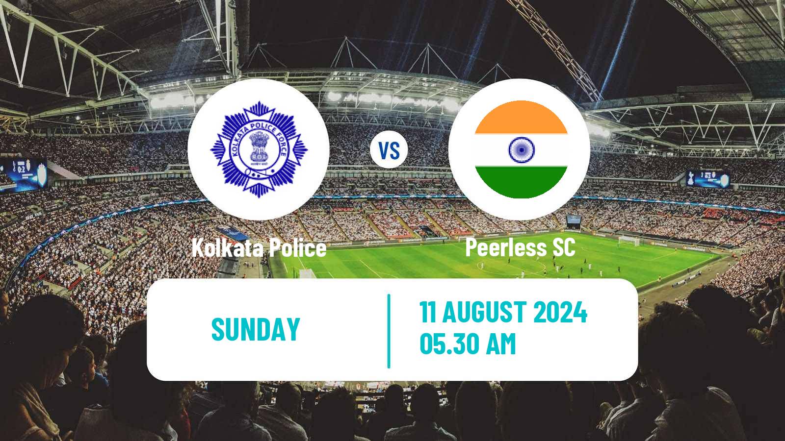 Soccer Calcutta Premier Division Kolkata Police - Peerless