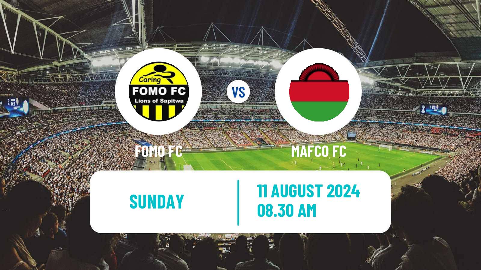 Soccer Malawi Premier Division FOMO - MAFCO