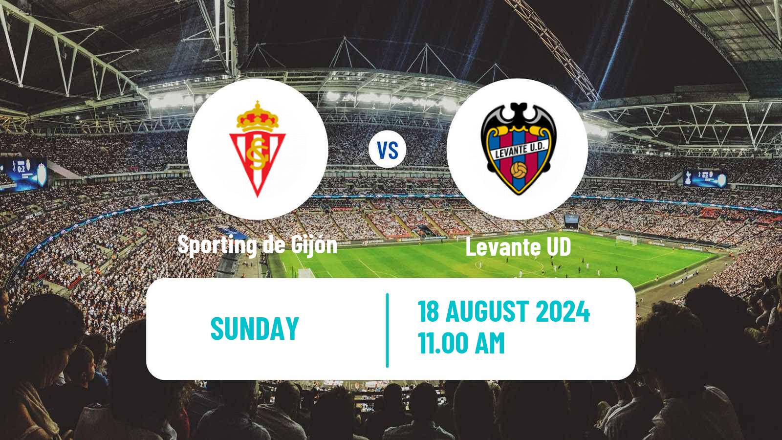 Soccer Spanish LaLiga2 Sporting de Gijón - Levante