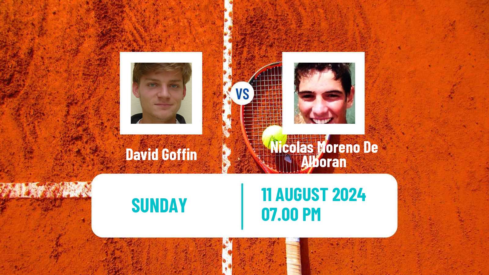 Tennis Cary Challenger Men David Goffin - Nicolas Moreno De Alboran