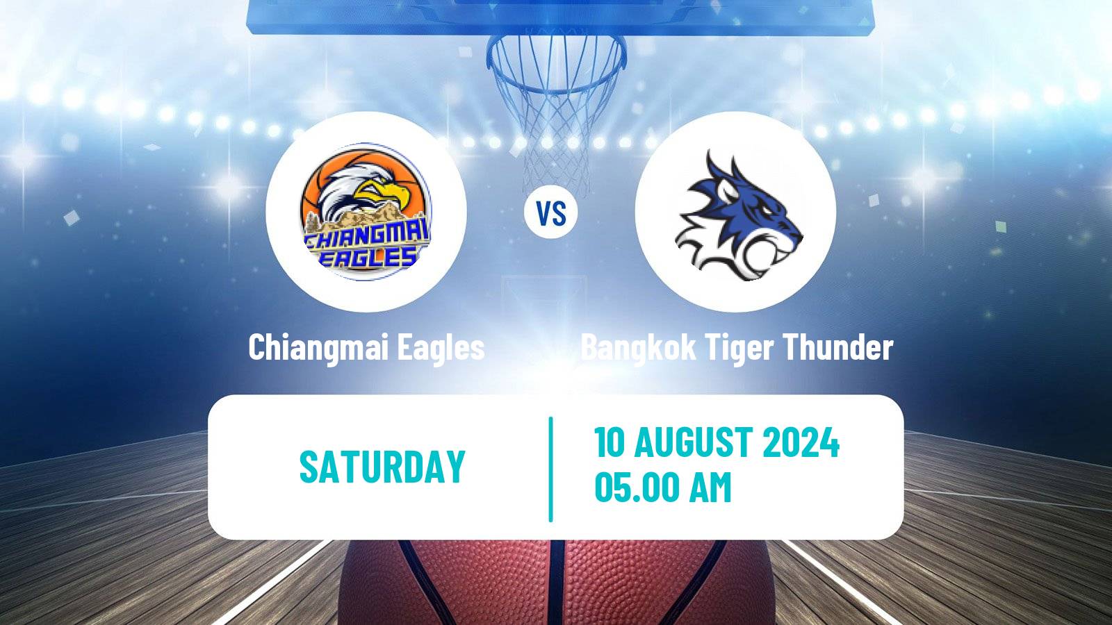 Basketball Thai TBL Chiangmai Eagles - Bangkok Tiger Thunder