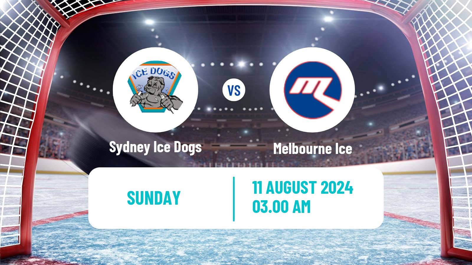 Hockey Australian Ice Hockey League Sydney Ice Dogs - Melbourne Ice