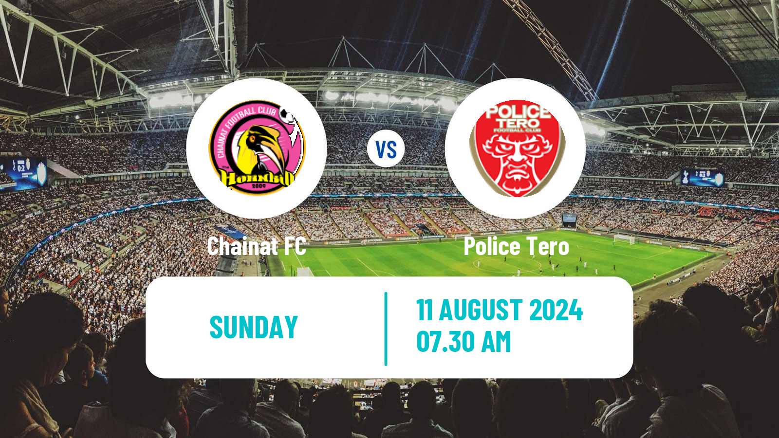 Soccer Thai League 2 Chainat - Police Tero