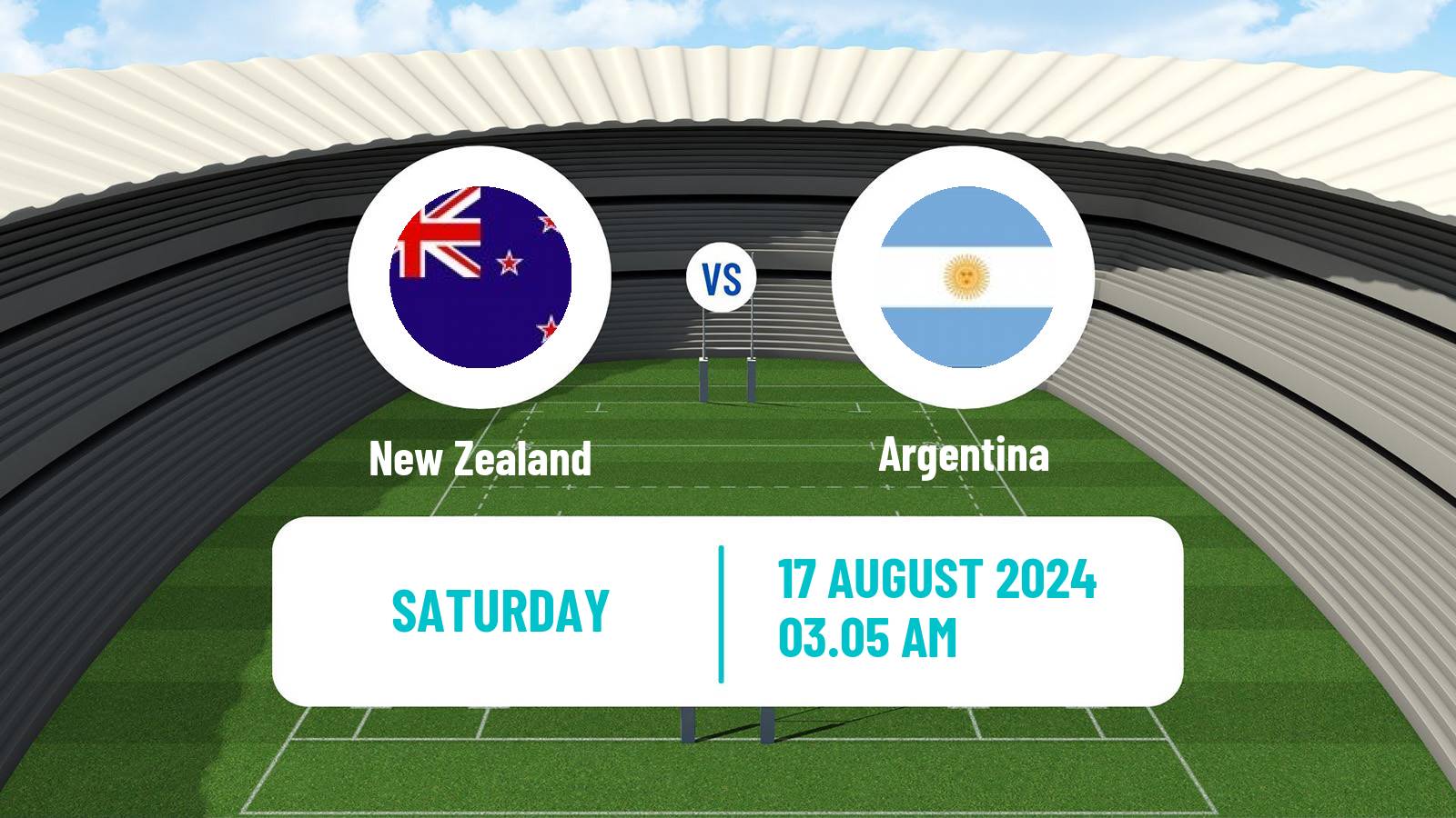 Rugby union Rugby Championship New Zealand - Argentina