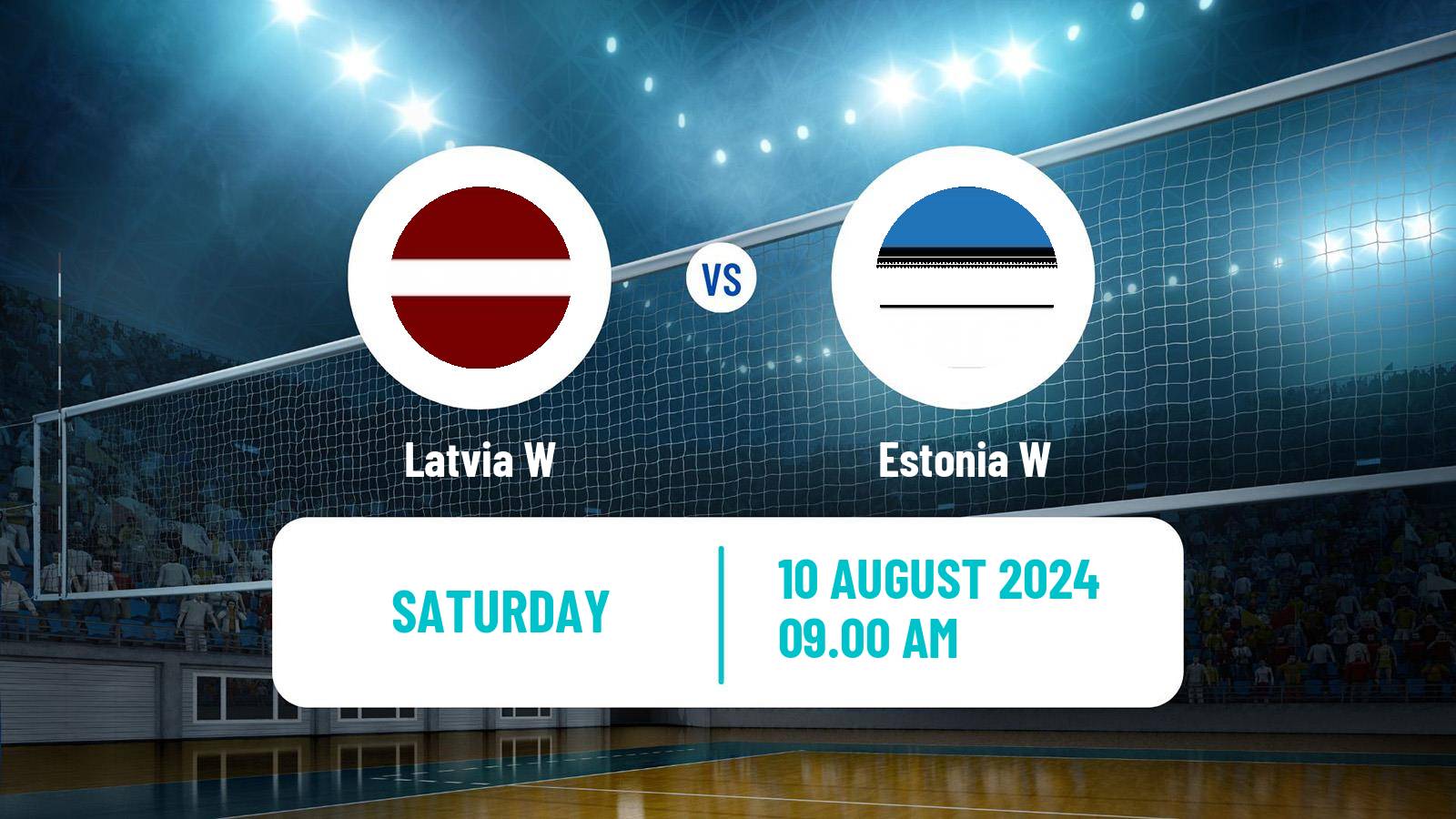 Volleyball Friendly International Volleyball Women Latvia W - Estonia W