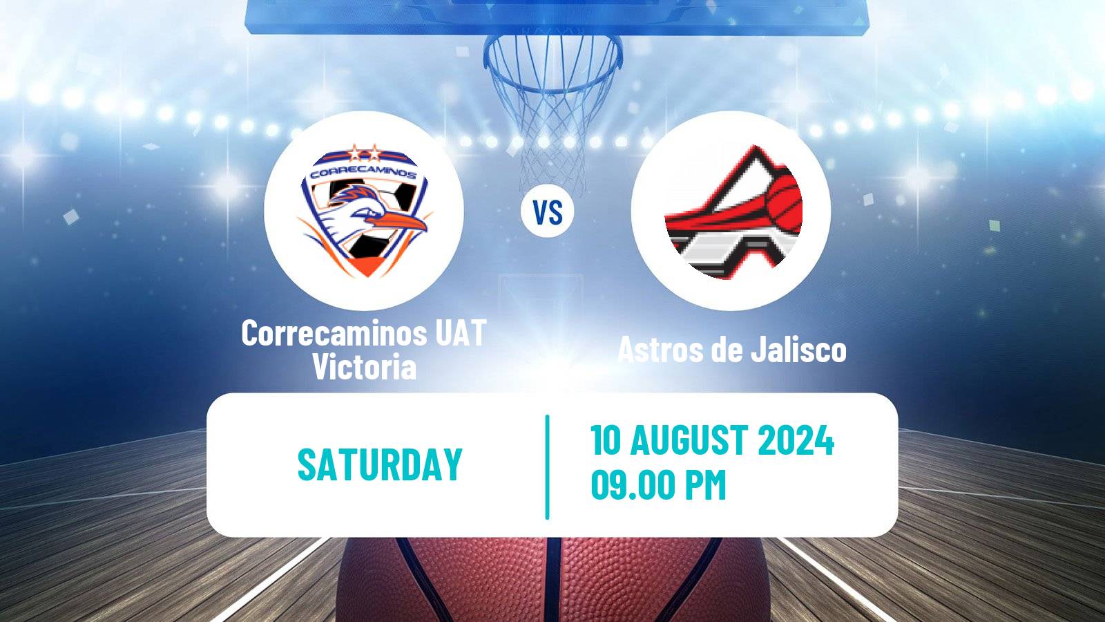 Basketball Mexican LNBP Correcaminos UAT Victoria - Astros de Jalisco