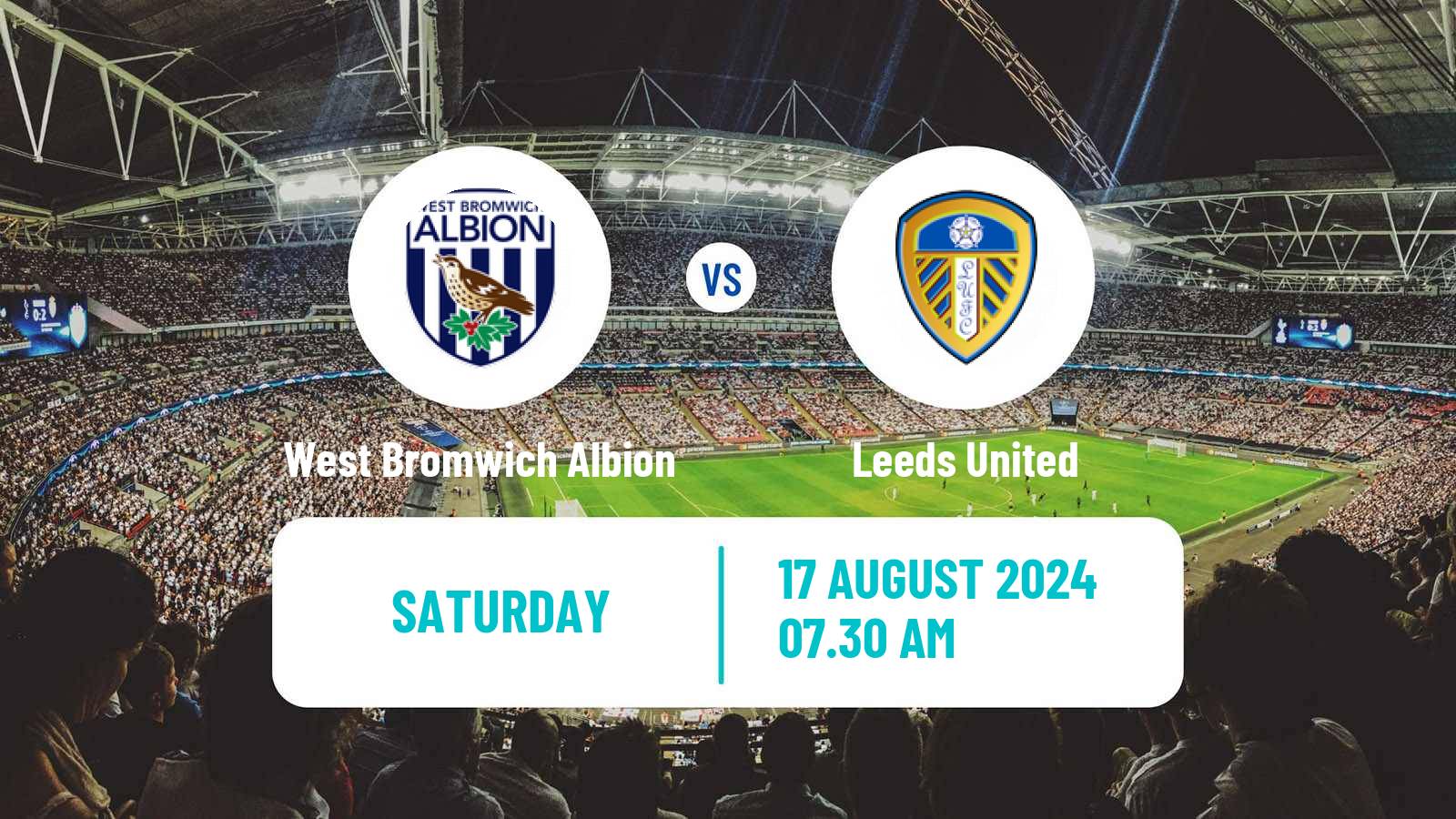 Soccer English League Championship West Bromwich Albion - Leeds United