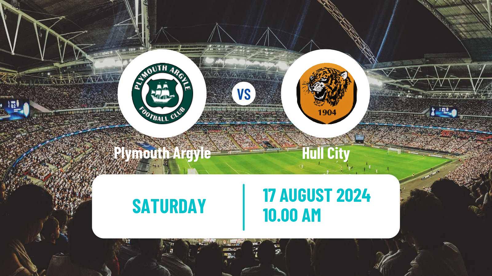 Soccer English League Championship Plymouth Argyle - Hull City