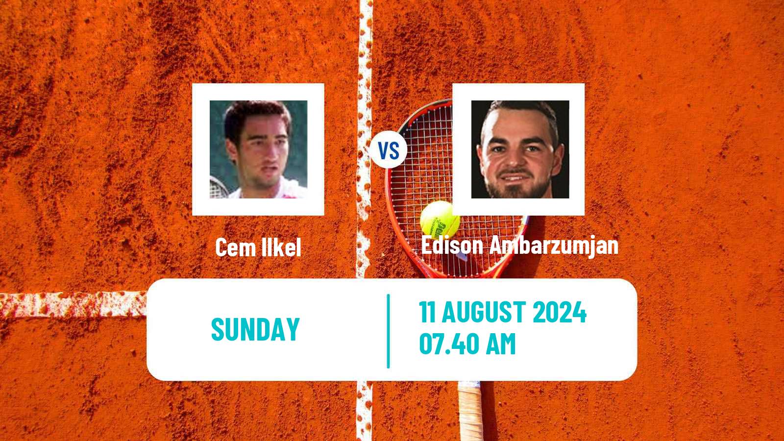 Tennis Grodzisk Mazowiecki Challenger Men Cem Ilkel - Edison Ambarzumjan