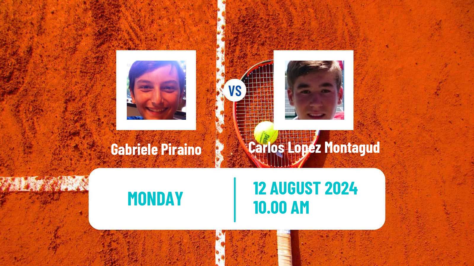 Tennis Todi Challenger Men Gabriele Piraino - Carlos Lopez Montagud