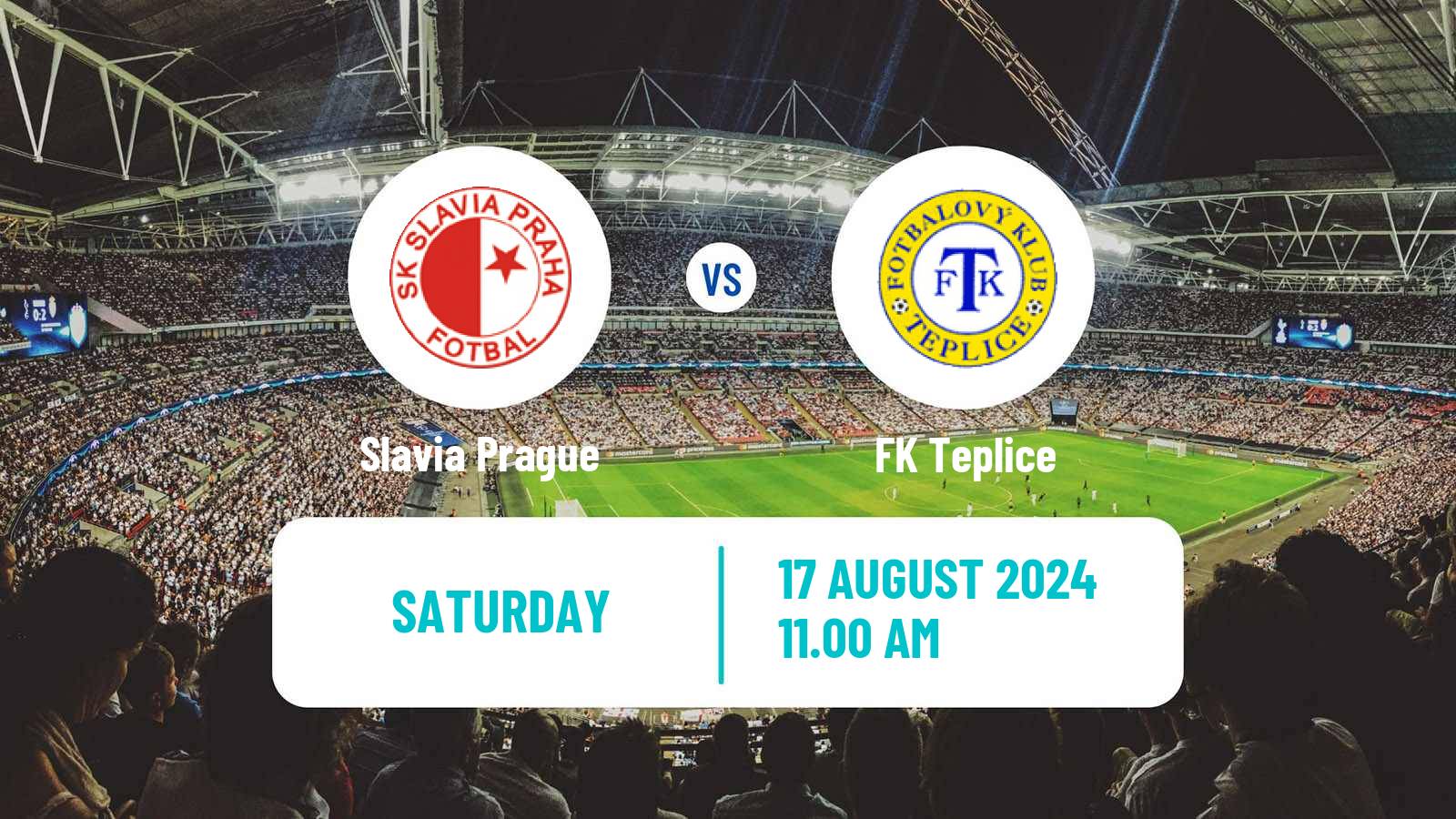 Soccer Czech 1 Liga Slavia Prague - Teplice