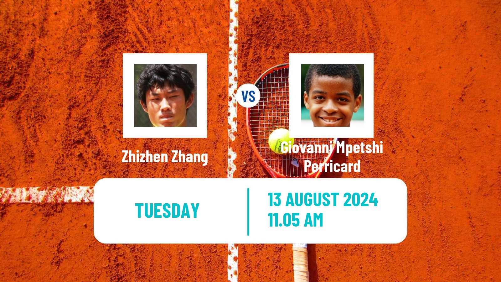 Tennis ATP Cincinnati Zhizhen Zhang - Giovanni Mpetshi Perricard