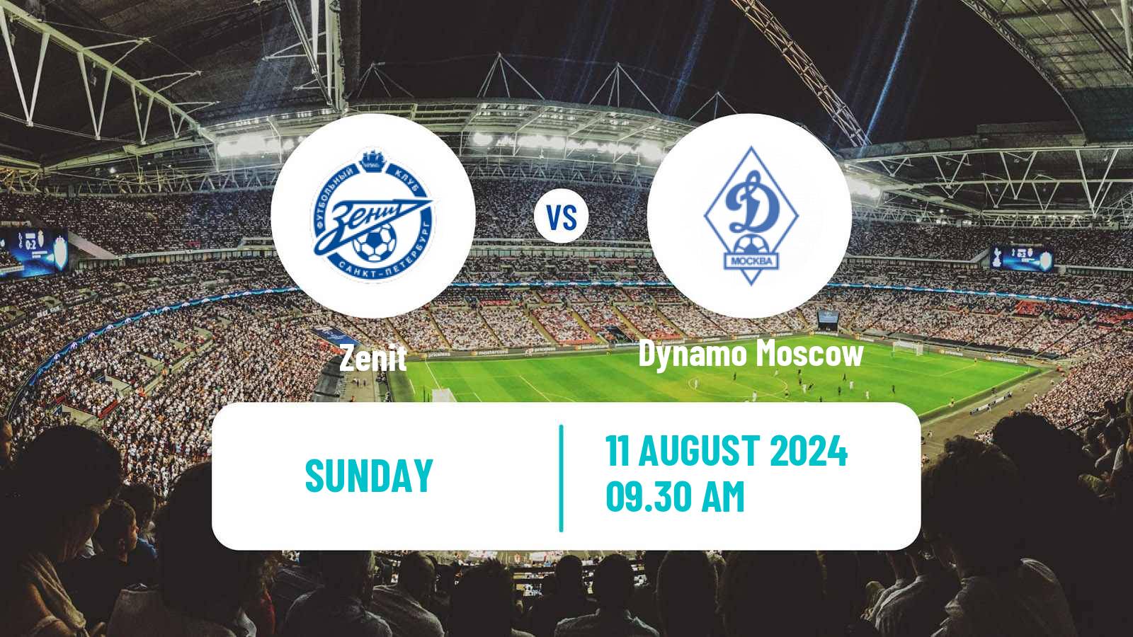 Soccer Russian Supreme Division Women Zenit - Dynamo Moscow