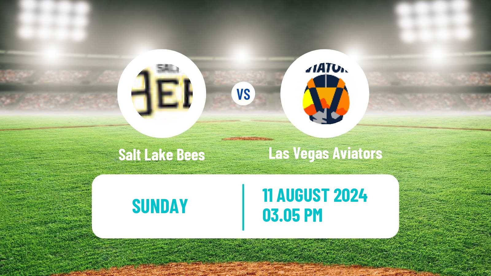 Baseball PCL Salt Lake Bees - Las Vegas Aviators