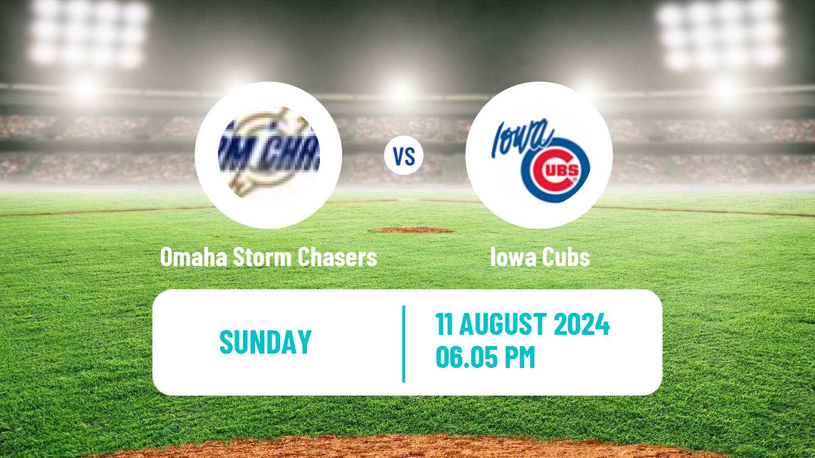 Baseball IL Omaha Storm Chasers - Iowa Cubs