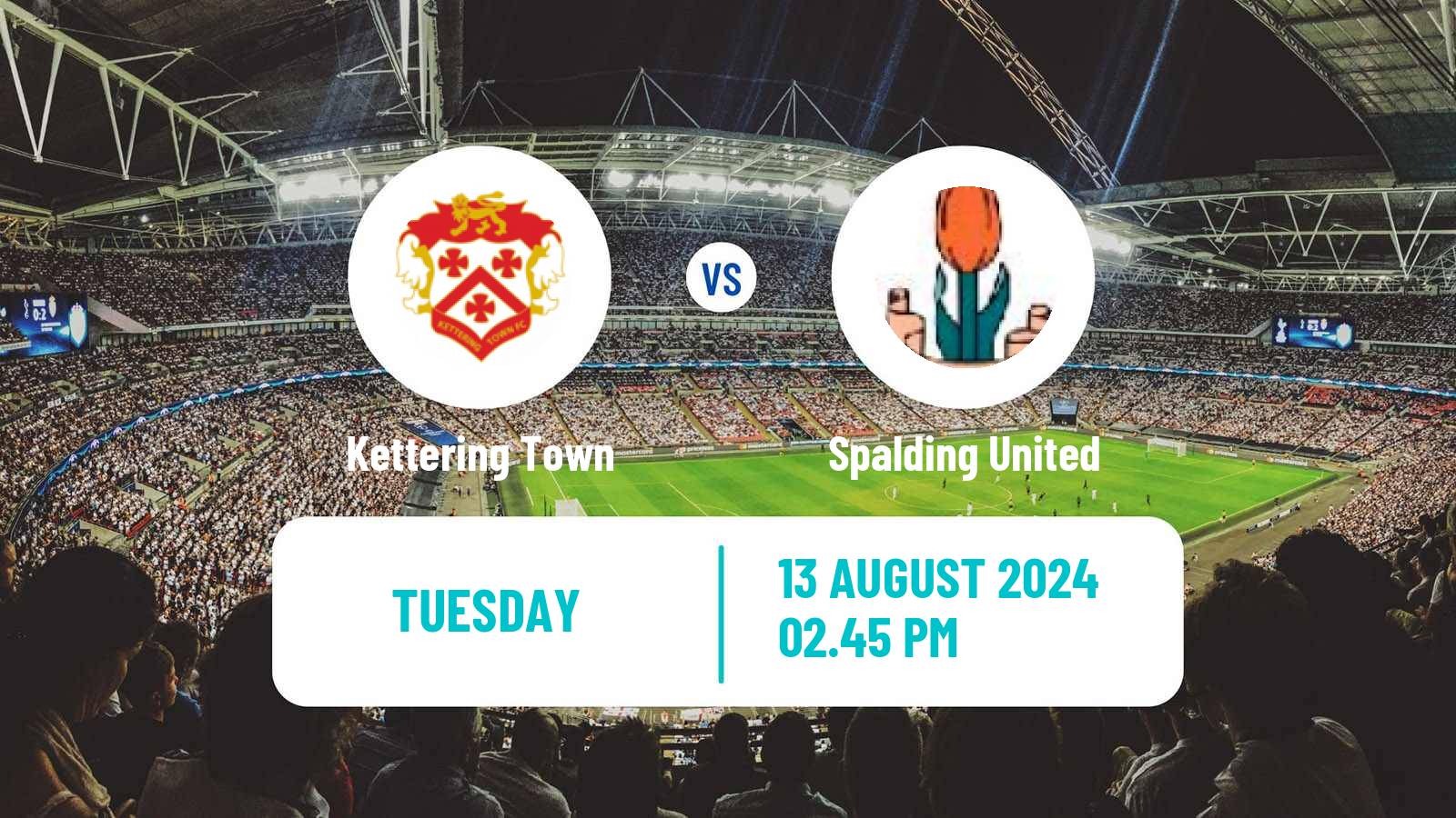 Soccer English Southern League Central Division Kettering Town - Spalding United