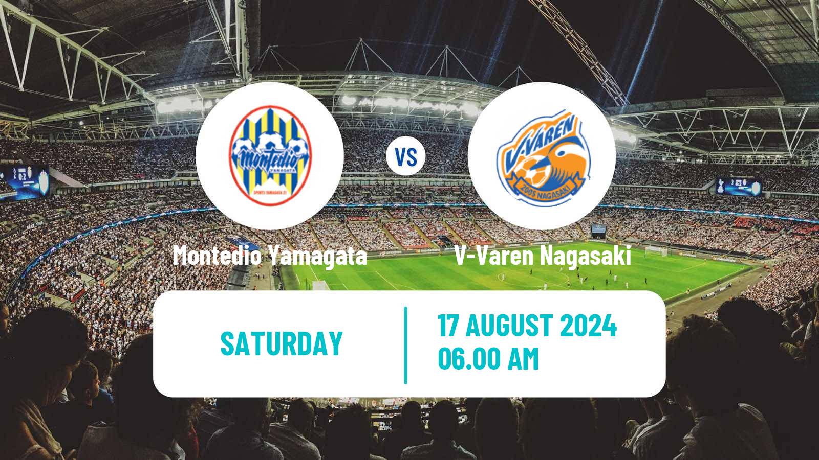 Soccer Japan J2 League Montedio Yamagata - V-Varen Nagasaki