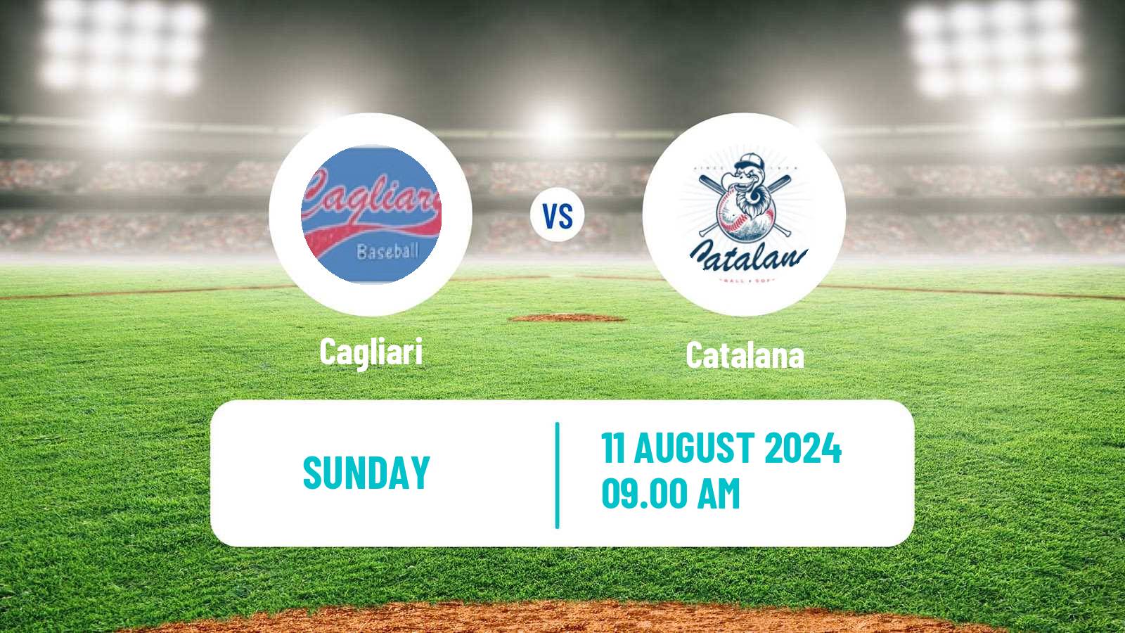 Baseball Italian Serie A1 Baseball Cagliari - Catalana