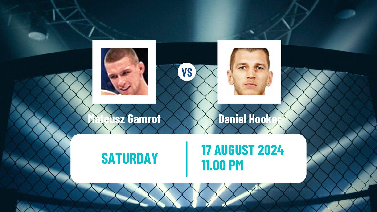 MMA Lightweight UFC Men Mateusz Gamrot - Daniel Hooker