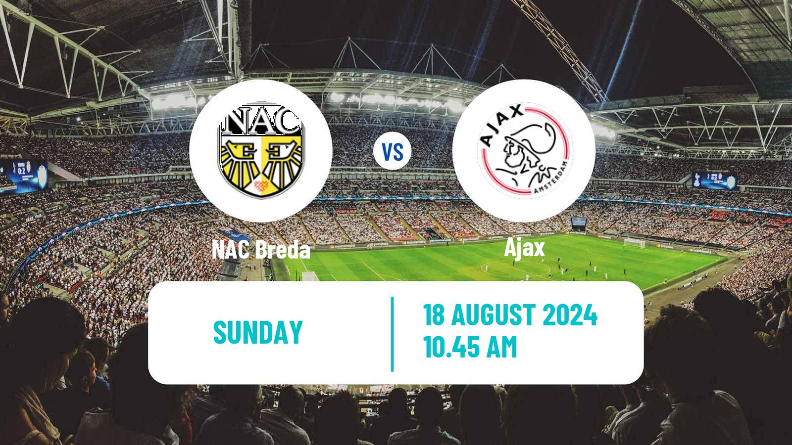 Soccer Dutch Eredivisie NAC Breda - Ajax